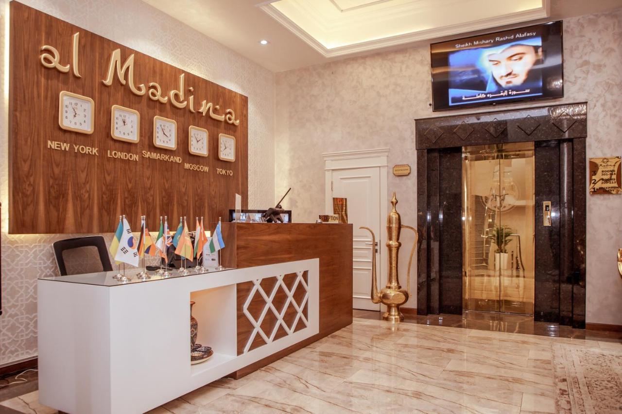 al Madina Hotel Samarkand Bagian luar foto